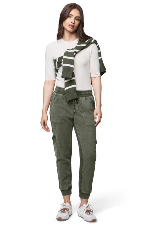 Splendid Jaclyn Drawstring Waist Joggers In White