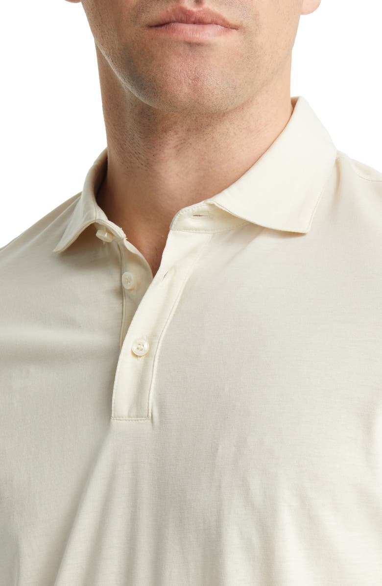 BOSS Press Solid Lyocell Blend Polo, Alternate, color,