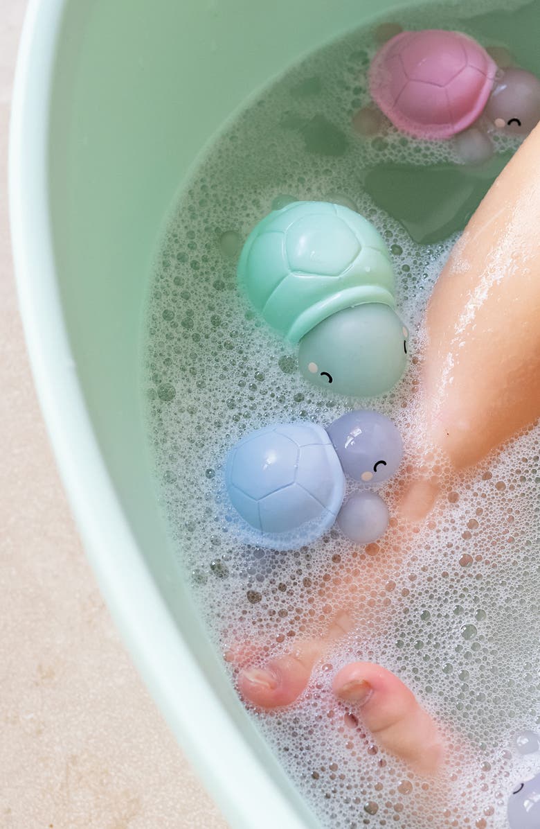 KALENCOM Turtle Family Color Changing Bath Toys, Alternate, color, Multi