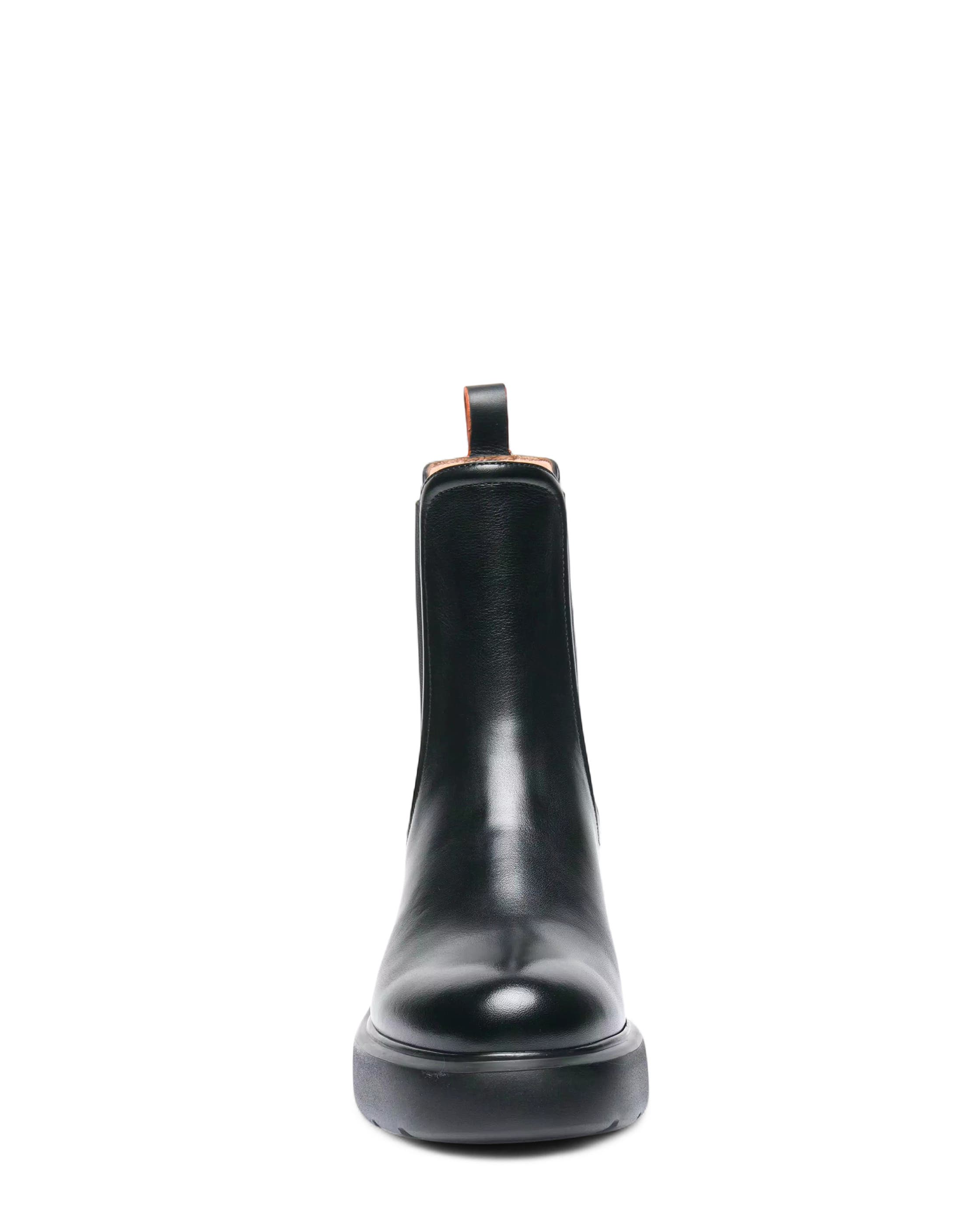 Leather Easy Ankle Boot, Alternate, color, Black