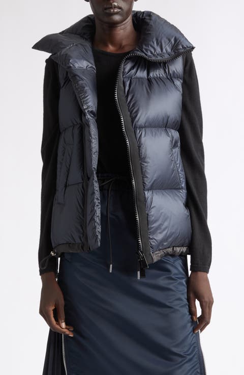 Asymmetric Down Puffer Vest