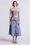selected Yarn Dye Denim Blue Suiting