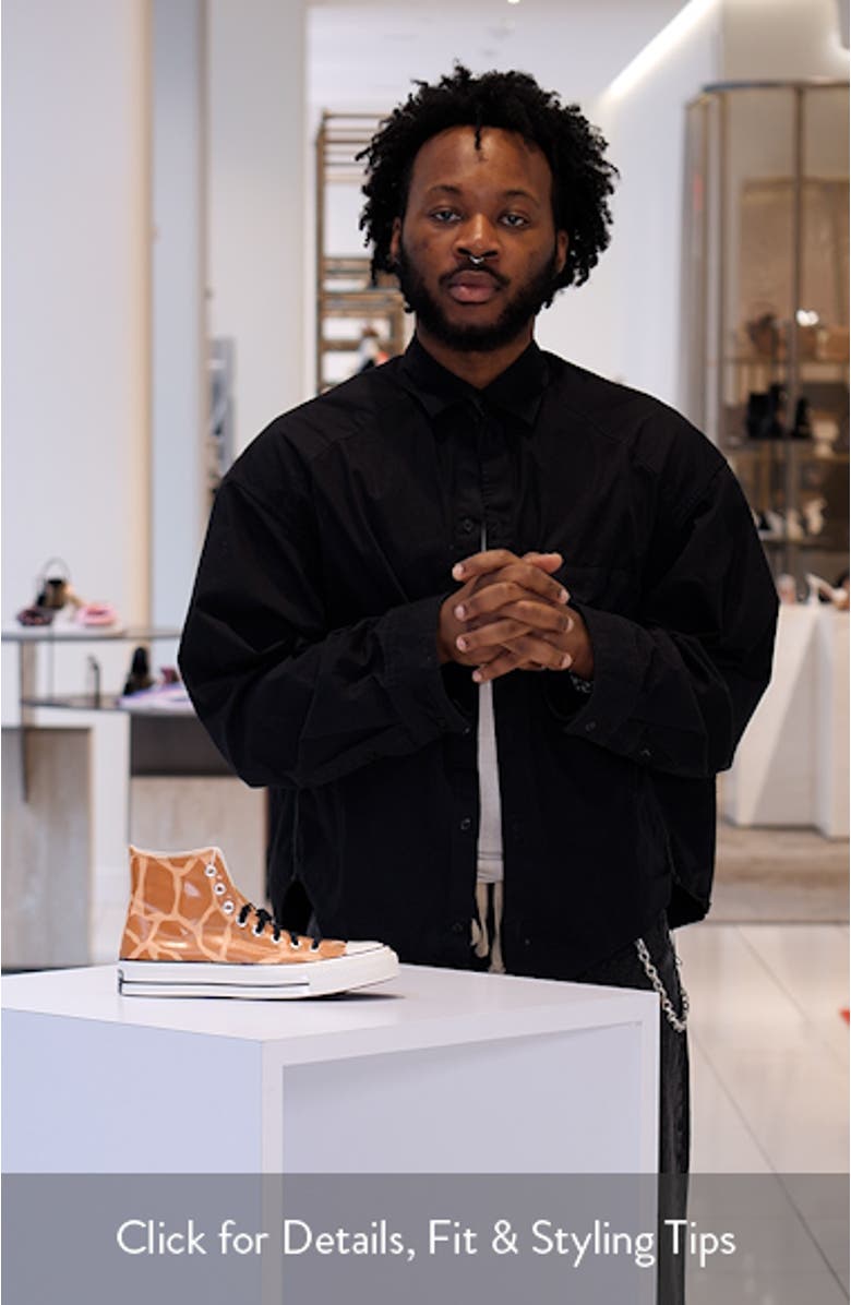 Chuck 70 Glow in the Dark High Top Sneaker, sales video thumbnail