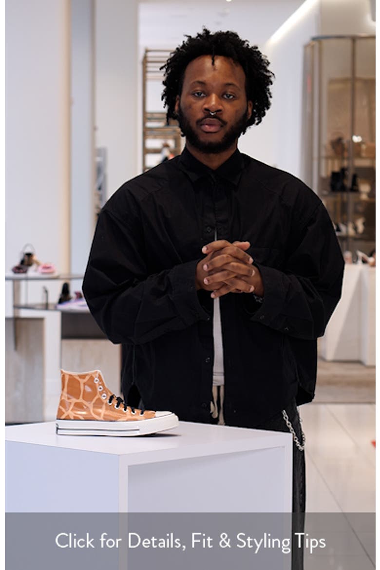 Chuck 70 Glow in the Dark High Top Sneaker video
