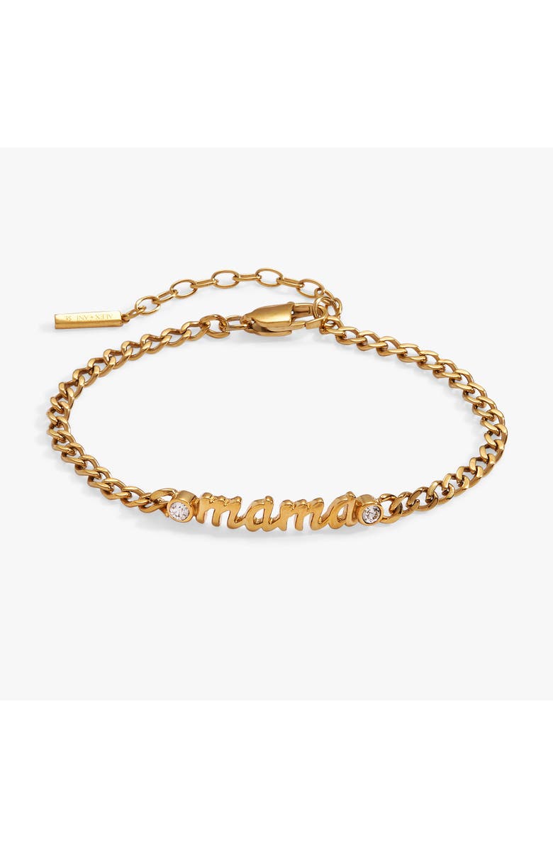 Alex and Ani Mama Curb Chain Bracelet, Main, color,