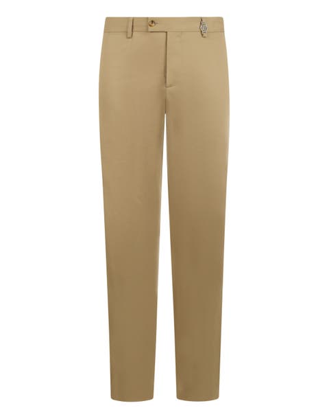 Chinos Dandy Fit Trousers Loop Hexagon Men