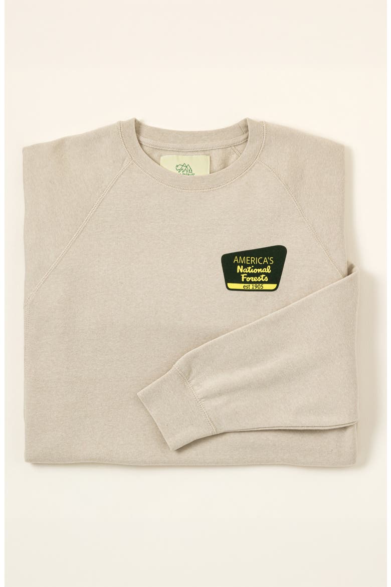 American National Forests Bucket List Sweatshirt by Wild Tribute, Alternate, color, Multi