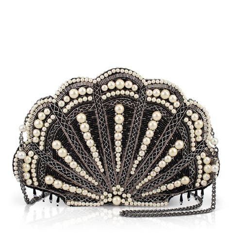 Ocean of Pearls Crossbody Handbag