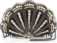 Mary Frances Accessories Ocean of Pearls Crossbody Handbag