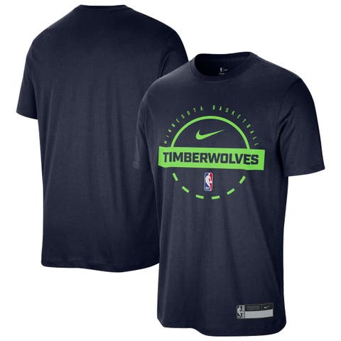 Men's Nike Navy Minnesota Timberwolves 2025/26 On-Court Flare Performance Practice T-Shirt
