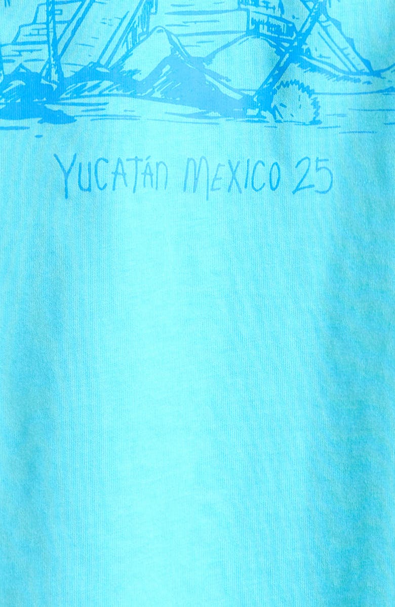 Boardies Kids' Yucatán Cotton Graphic T-Shirt, Alternate, color, Blue