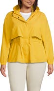 Lands' End Plus Size Squall Packable Rain Jacket