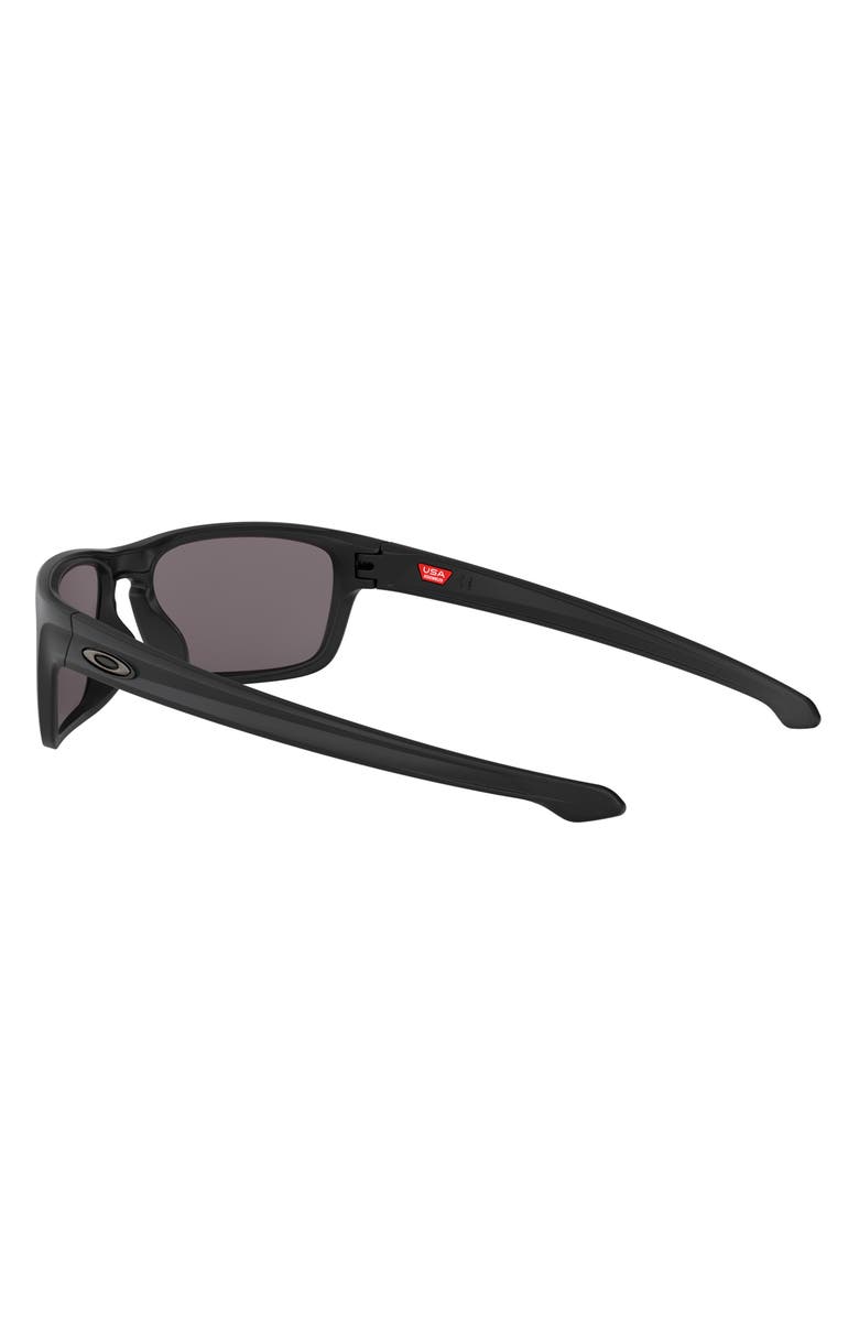 Oakley 56mm Square Sunglasses, Alternate, color, Black