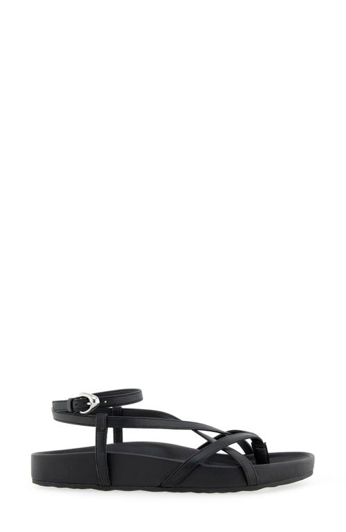 AEROSOLES AEROSOLES LEERA ANKLE STRAP FLAT SANDAL