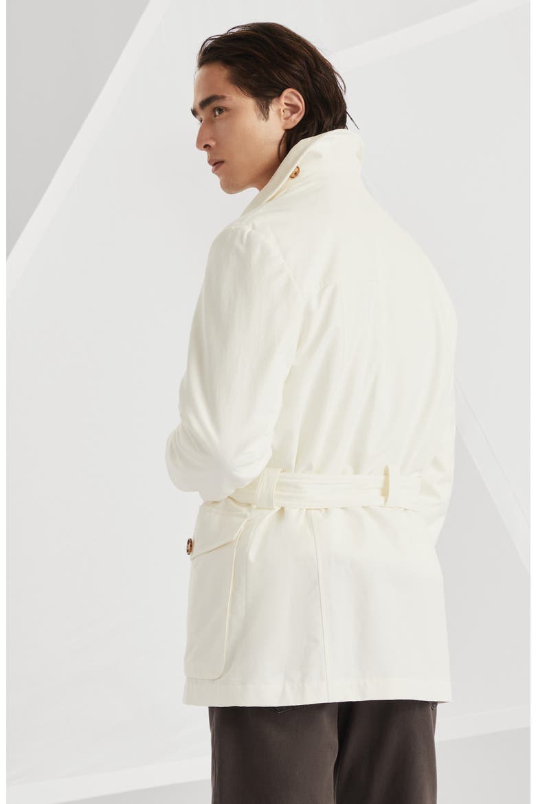 Water-resistant parka, Alternate, color, Off-White