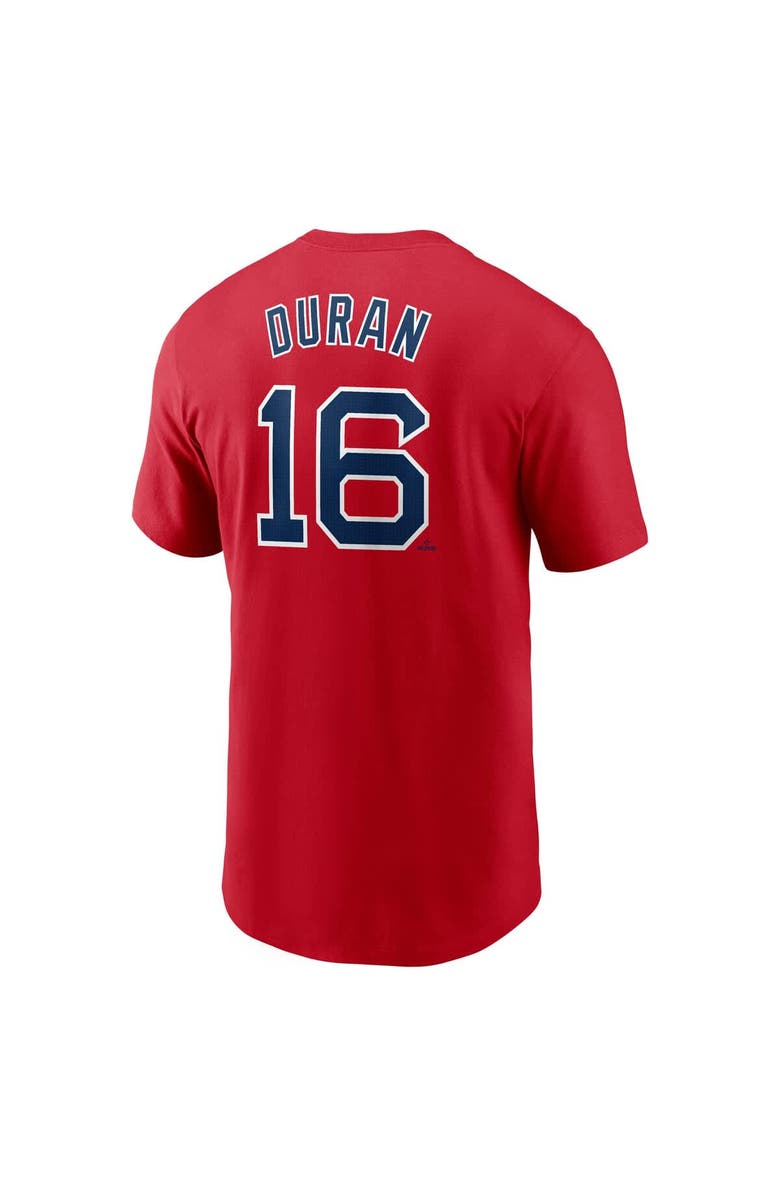Nike Men's Nike Jarren Duran Red Boston Red Sox Fuse Name & Number T-Shirt, Alternate, color, Red