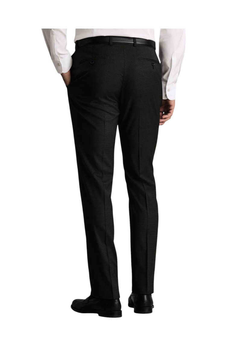 Puppytooth Slim Fit Italian Suit Trouser, Alternate, color, Forest Green
