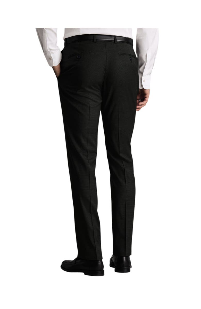 Charles Tyrwhitt Puppytooth Slim Fit Italian Suit Trouser, Alternate, color, Forest Green