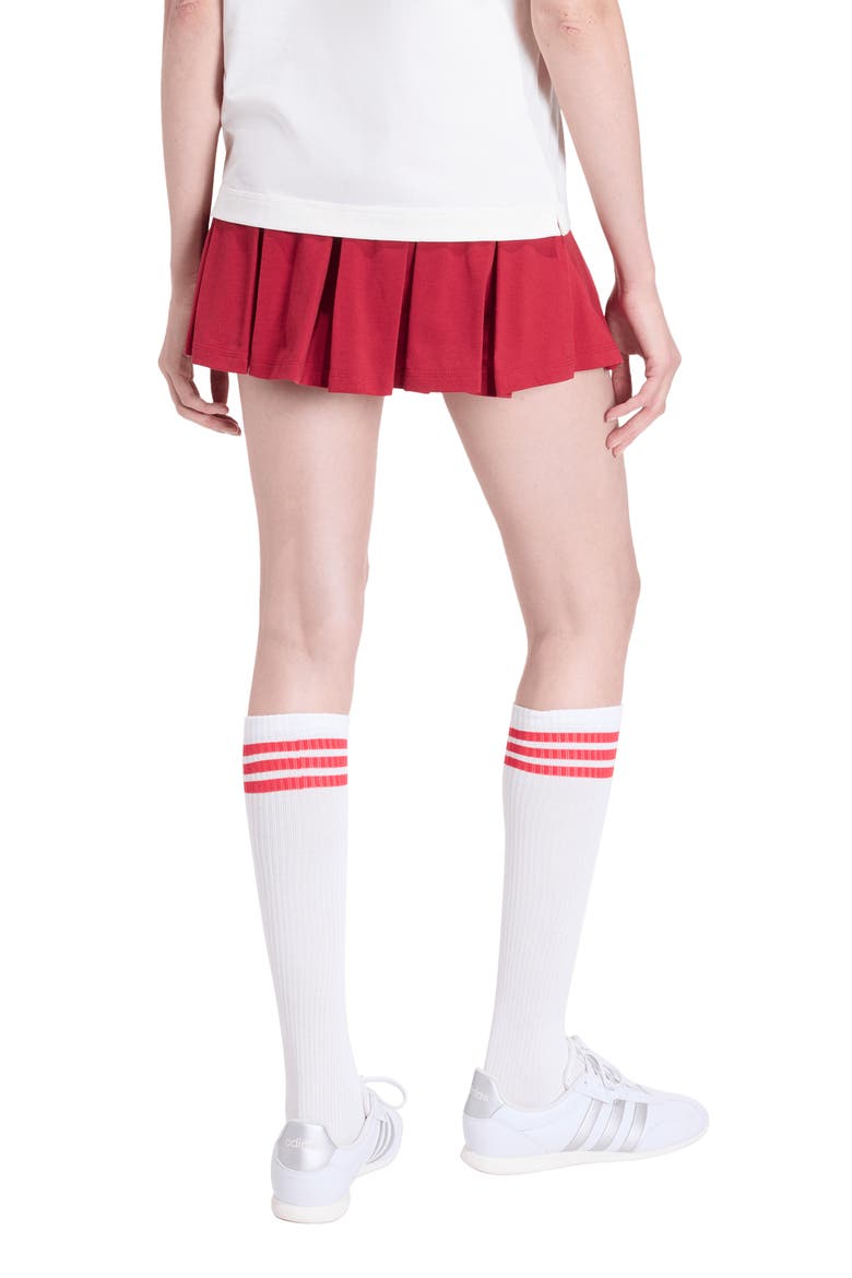 Seasonal Essentials Colorpop Skirt, Alternate, color, ACTIVE MAROON/ OFF WHITE/