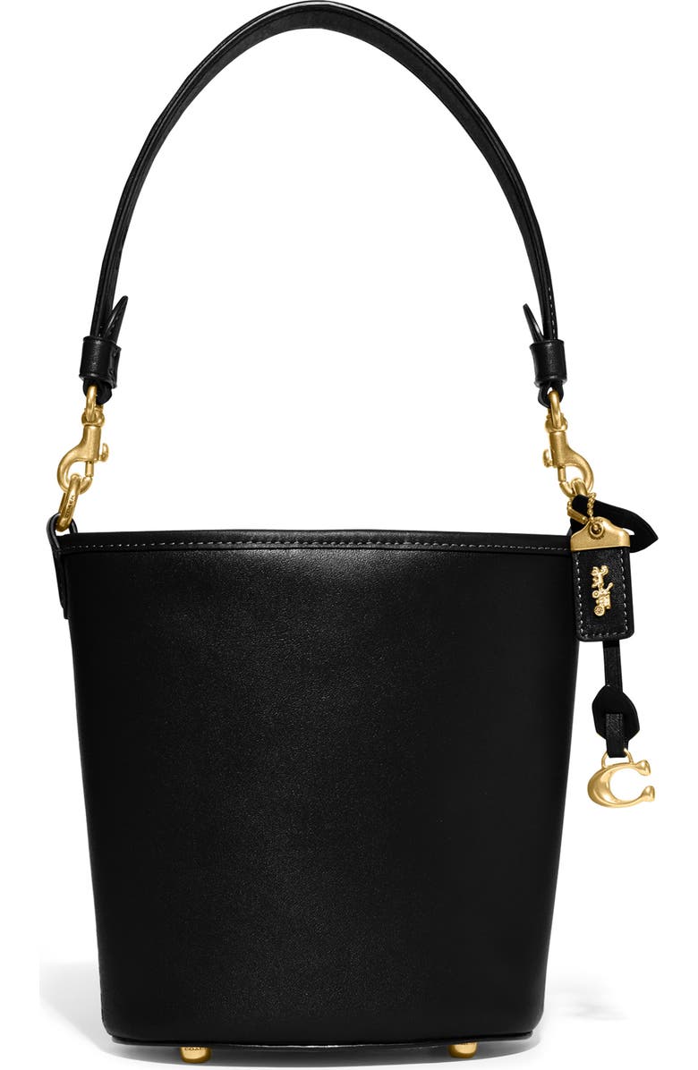COACH Dakota Glovetanned Leather Bucket Bag, Main, color,