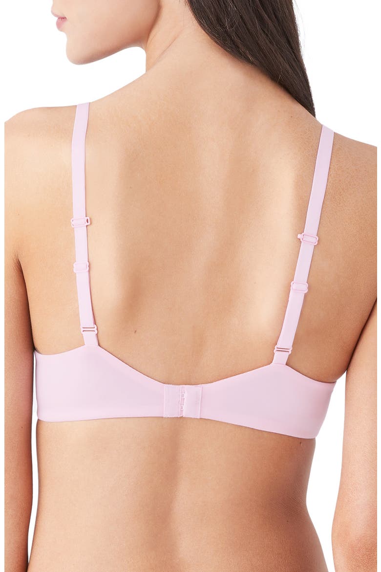 Future Foundation Wireless T-Shirt Bra, Alternate, color, PINK LADY
