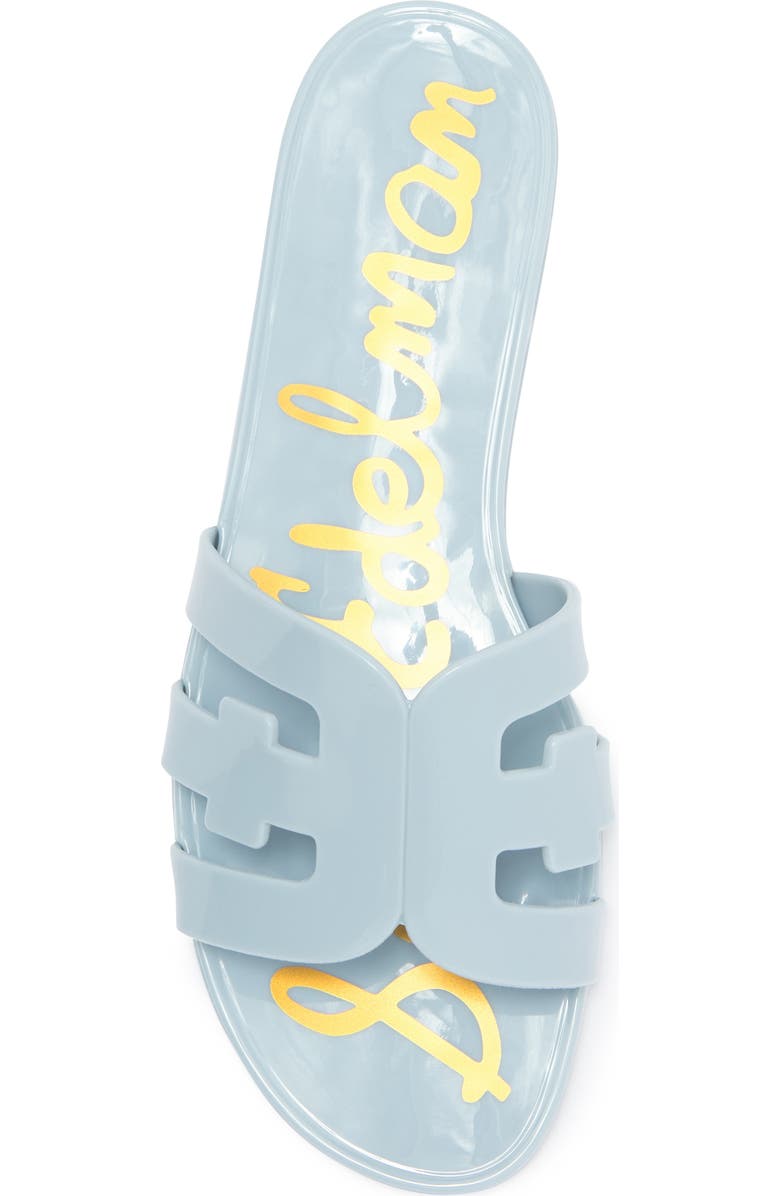 Sam Edelman Bay Jelly Slide Sandal, Alternate, color, Cape Blue