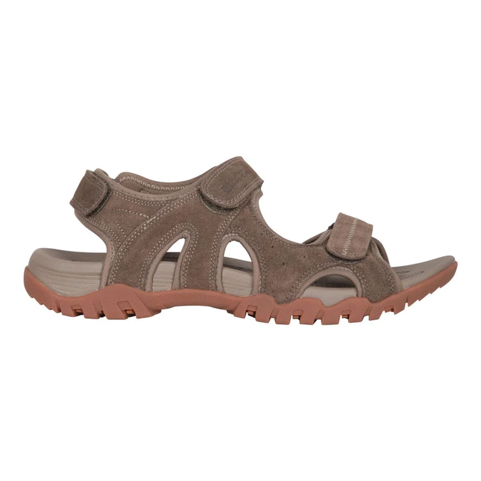 Rock Suede Walking Sandals, Main, color, Brown