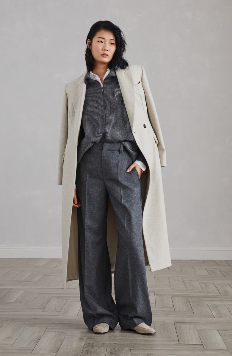 Brunello Cucinelli Loose trousers, Alternate, color, 