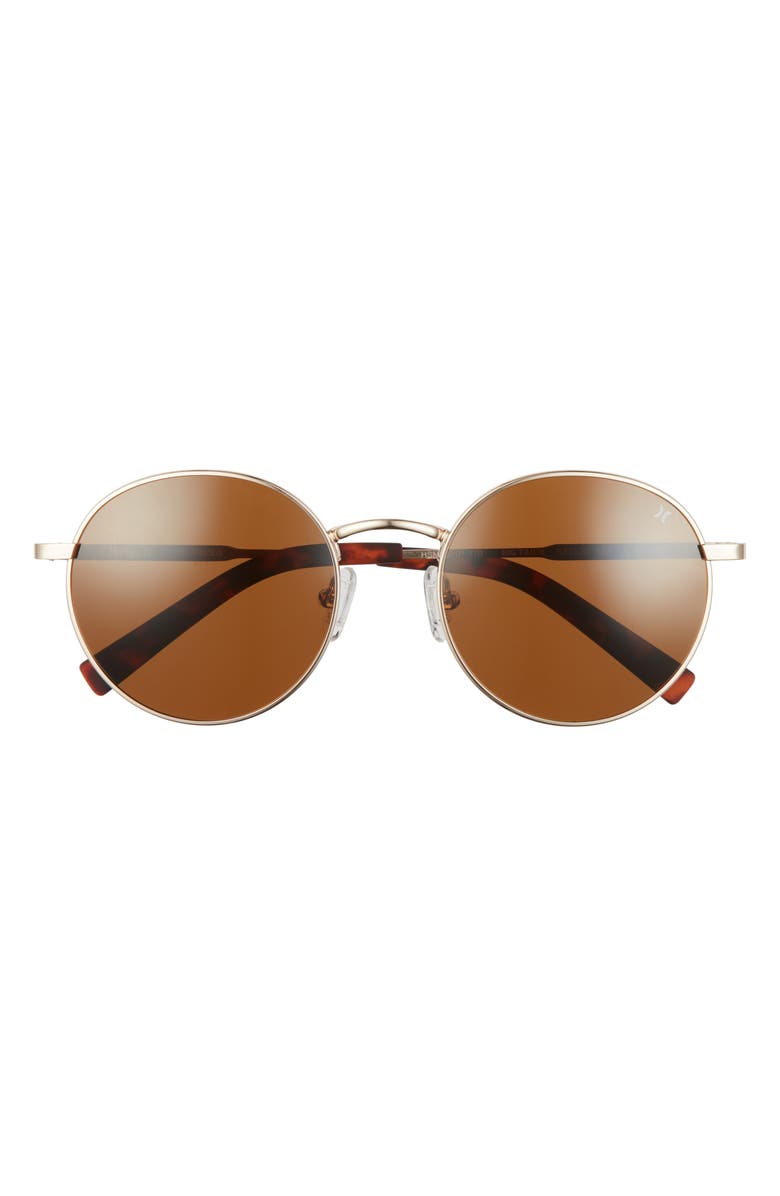New Hurley Round Sunglasses Small Enamel Accented Round Sunglasses – On Sale Now with Up  main image 3