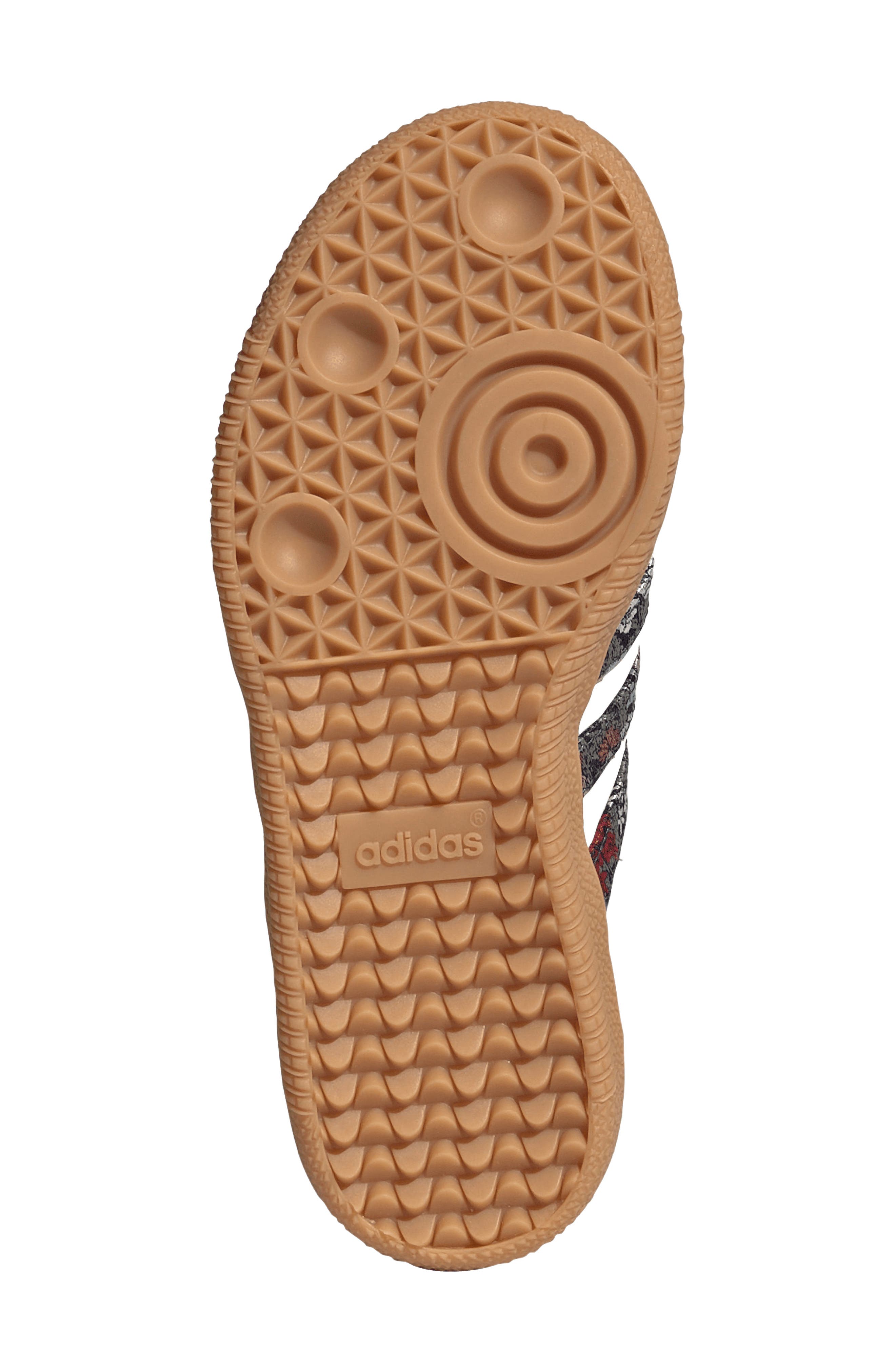 x Liberty London Kids' Samba OG Sneaker, Alternate, color, CREAM/ MAGENTA/ TALC