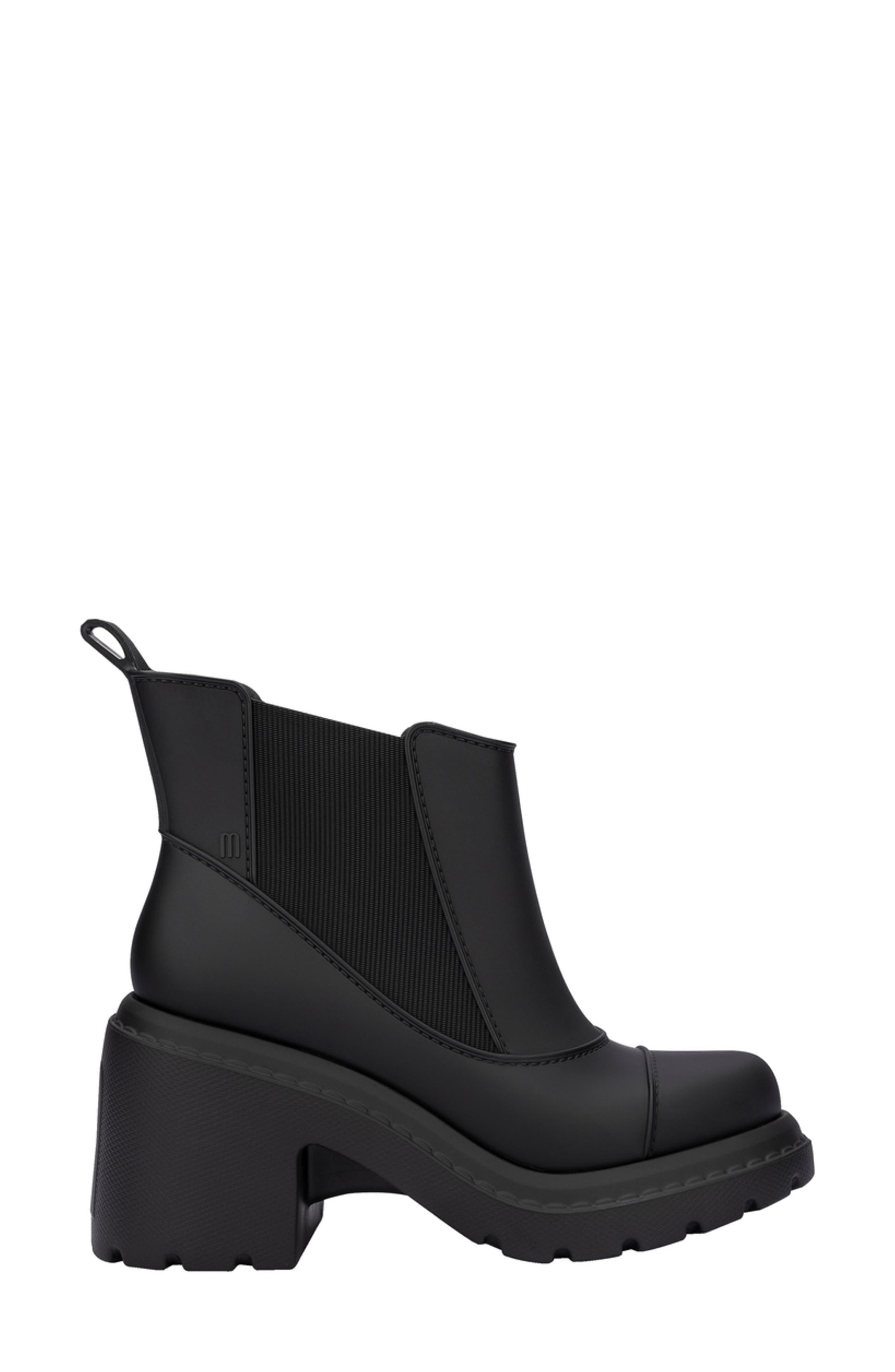 Melissa Courtney Platform Chelsea Boot, Alternate, color, Black