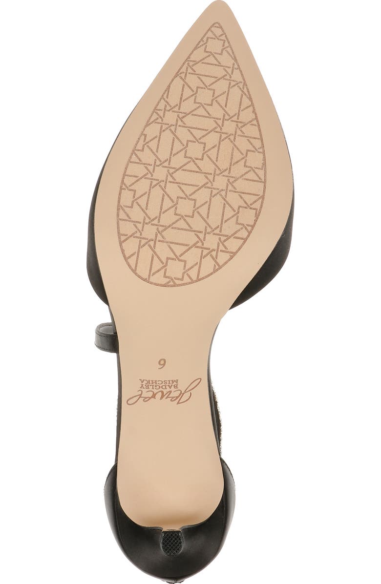 Jewel Badgley Mischka Alaia Pointed Toe Pump, Alternate, color,