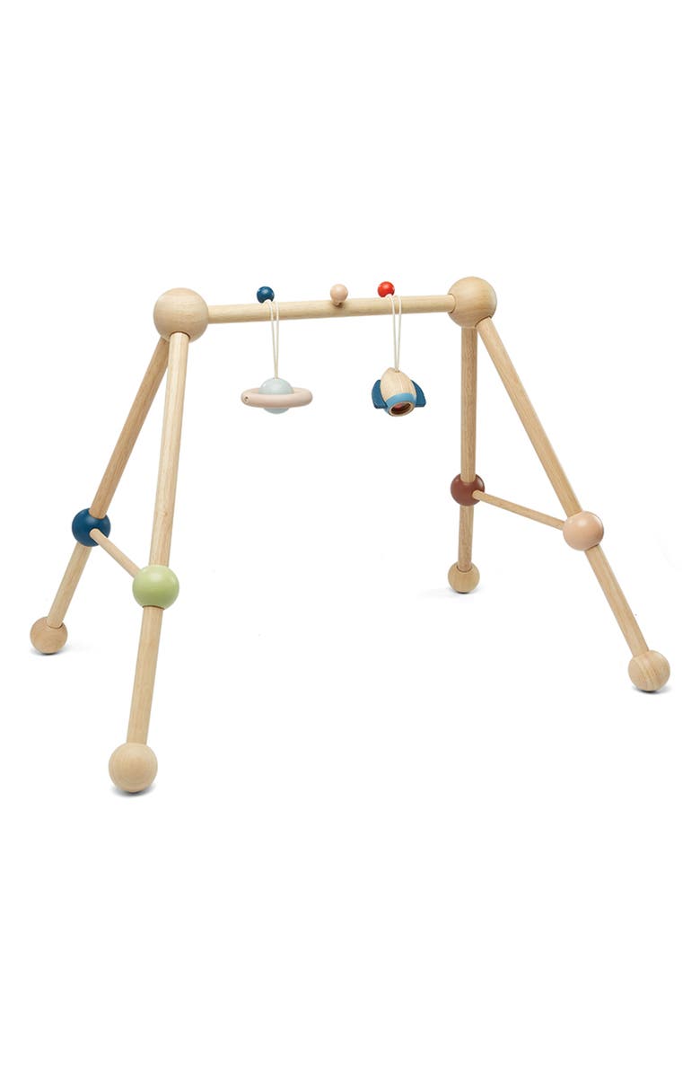 PlanToys<sup>®</sup> Orchard Collection Play Gym, Alternate, color, Brown