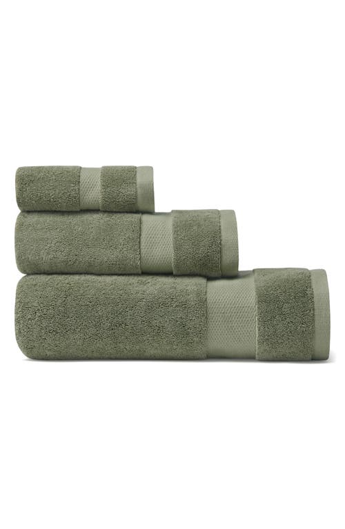 Sferra Bello Nuovo Combed Cotton Bath Sheet In Willow