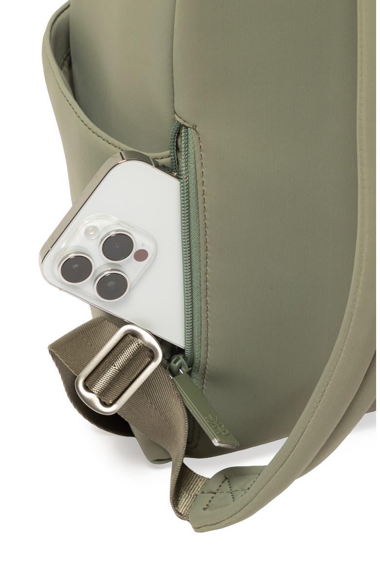 Seoul City Diaper Backpack, Alternate, color, SAGE