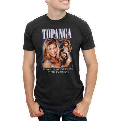 Men's Boy Meets World Topanga Lawrence Retro Poster  Graphic T-Shirt
