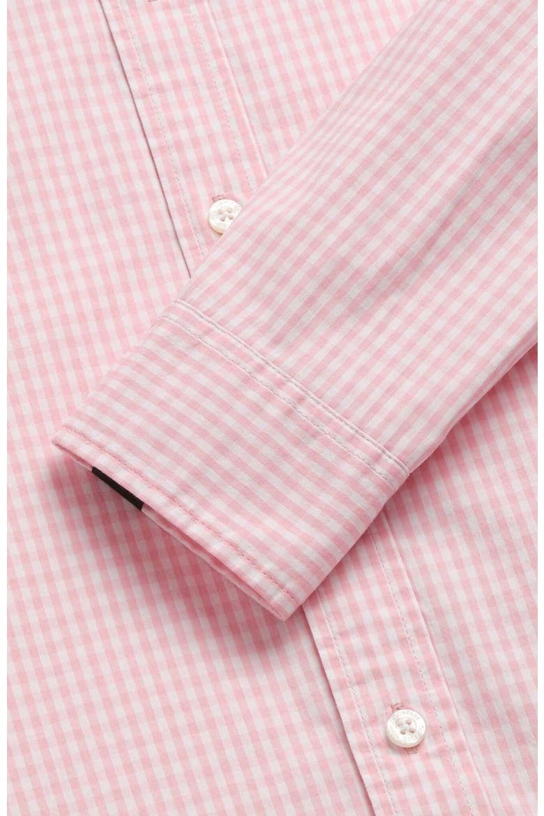 Brian Gingham Shirt, Alternate, color, Pink Check Combo