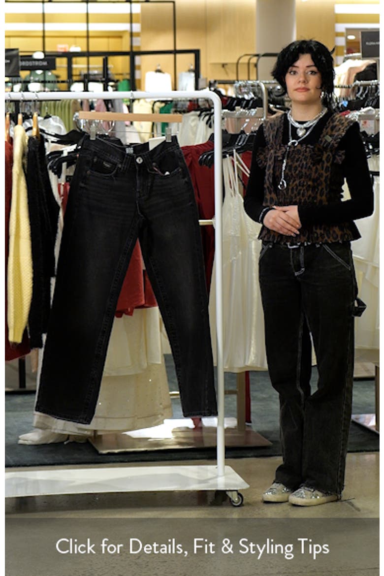 Kayla Low Rider Wide Leg Jeans video
