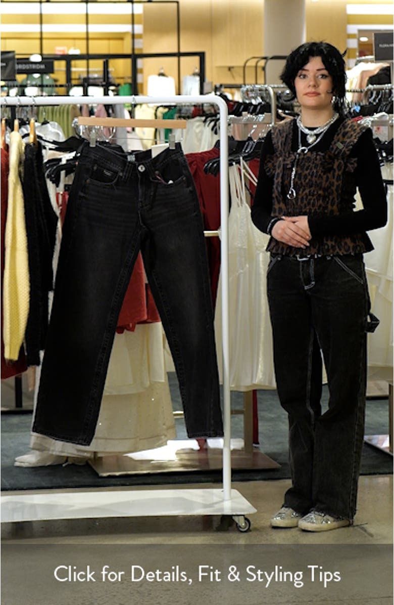 Kayla Low Rider Wide Leg Jeans, sales video thumbnail