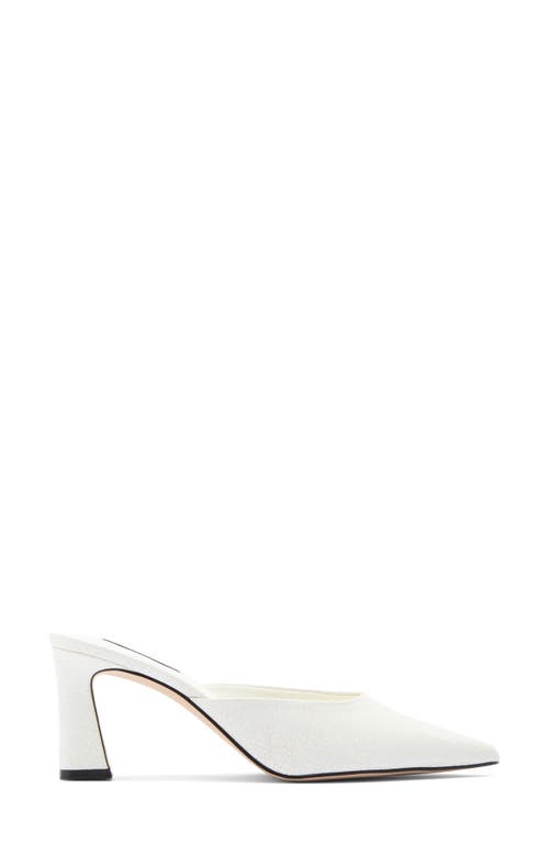 Steve Madden Emmie Pointed Toe Mule In White