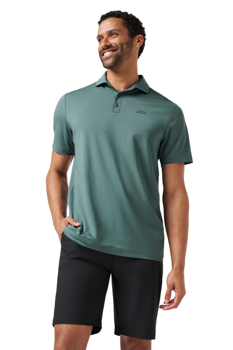 Heater Pro Performance Golf Polo, Alternate, color, SILVER PINE