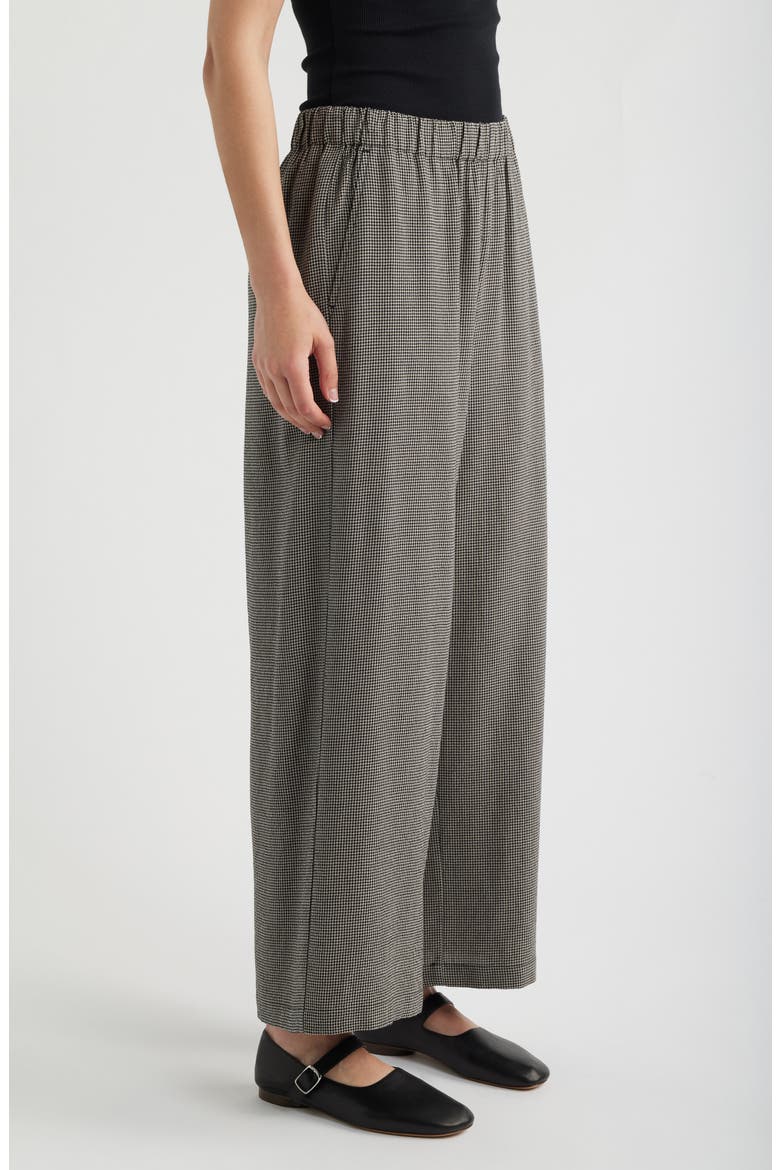 High Rise Wide Leg Ankle Pants, Alternate, color, CHALK