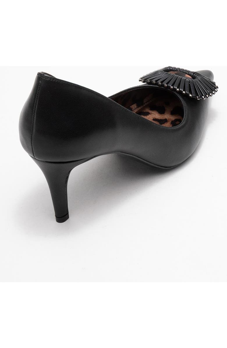 Prologue Shoes Great Buckle Pointed Toe Pump, Alternate, color, Black