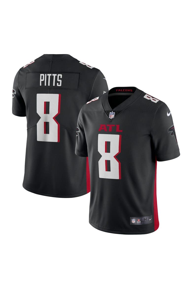 Men's Nike Kyle Pitts Black Atlanta Falcons Vapor Limited Jersey, Main, color, Black