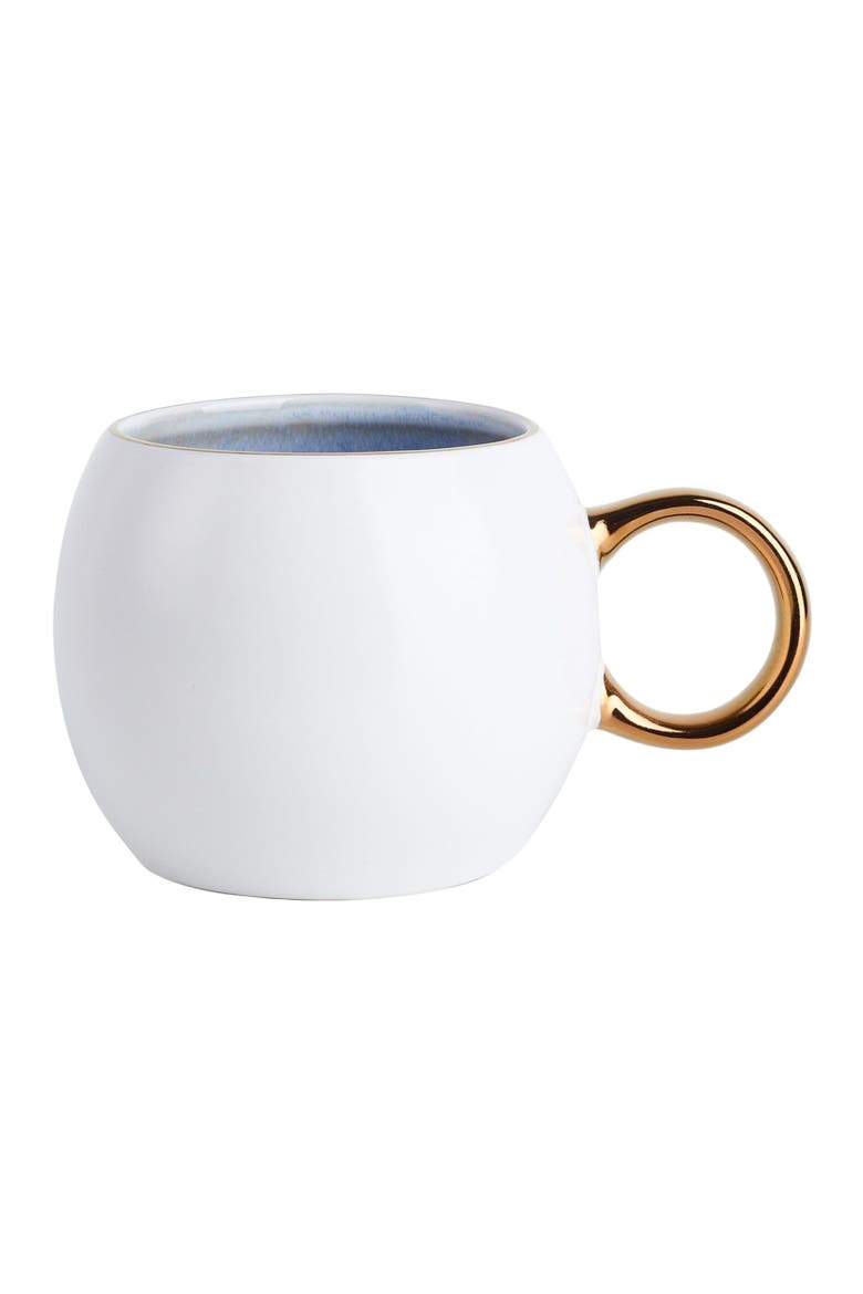 Josephine Porcelain 4-Piece Mug Set, Main, color, Blue