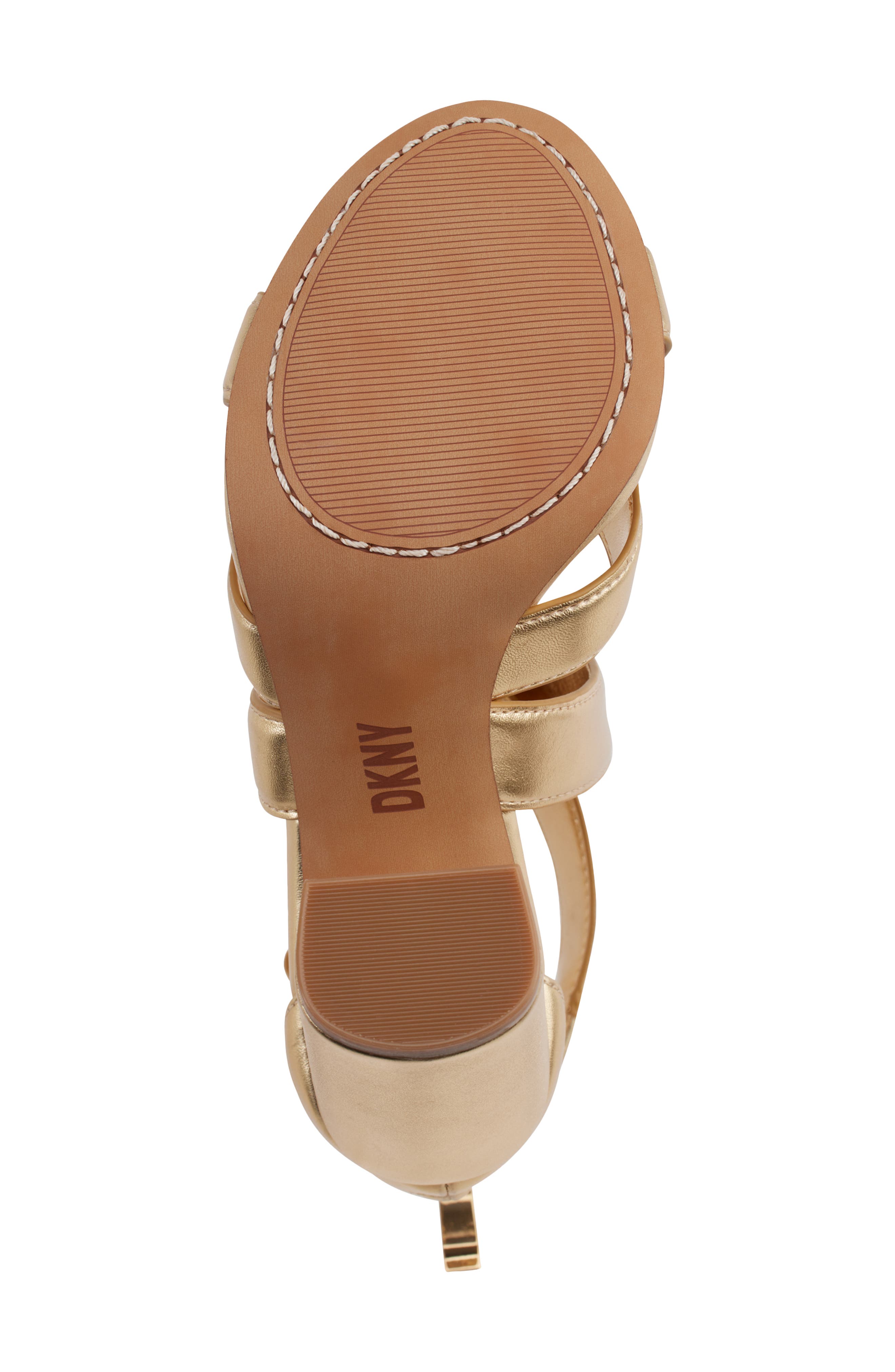 DKNY Emelen Sandal, Alternate, color, Gold