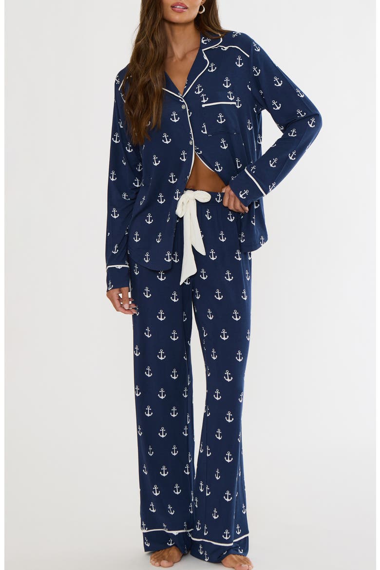 Livy & Connie Pajamas, Main, color, REGATTA ANCHOR