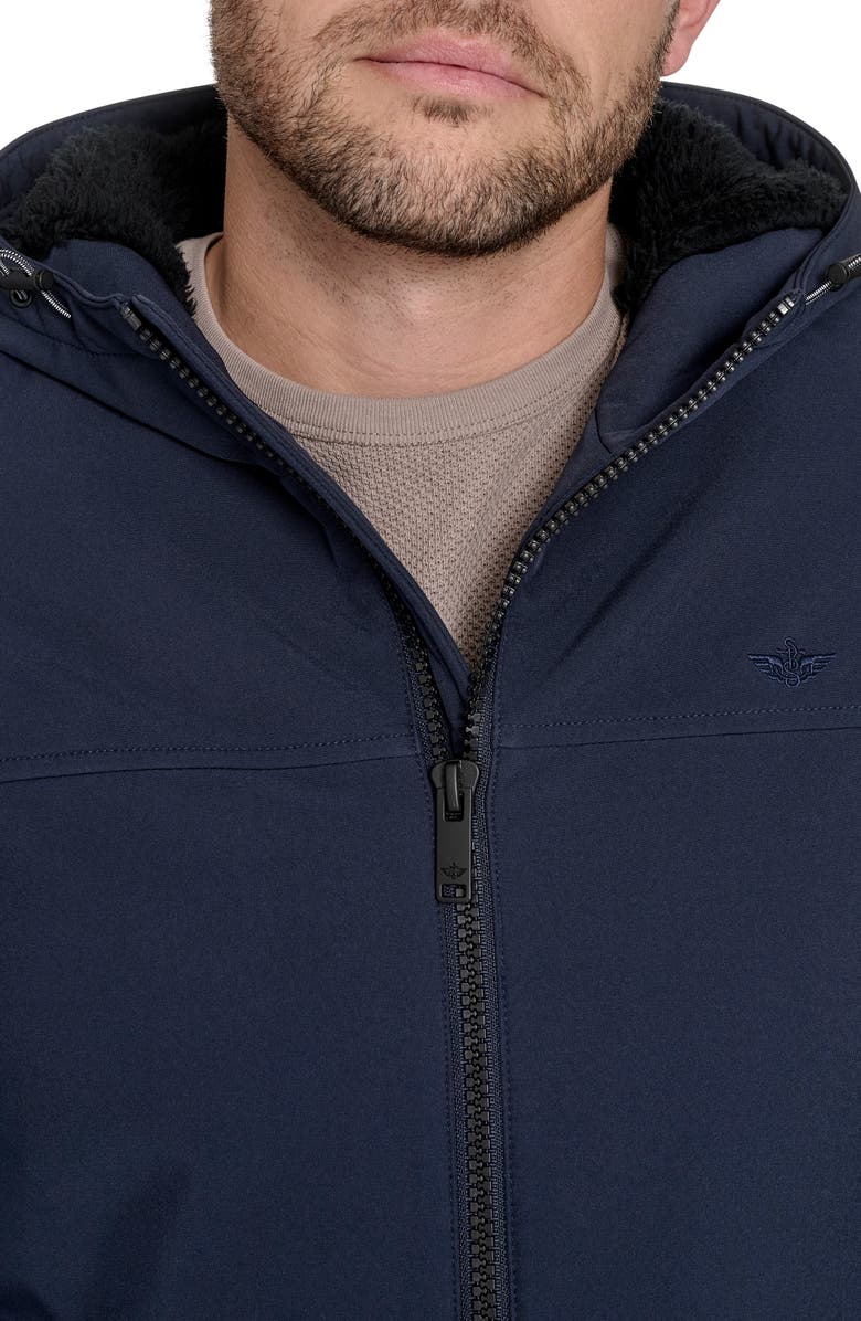 Dockers<sup>®</sup> Fleece Lined Soft Shell Jacket, Alternate, color, Midnight