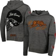 BlaCkOWned Men's Gray Cincinnati Bengals x BlaCkOWned Stripes Don't Come Easy Pullover Hoodie