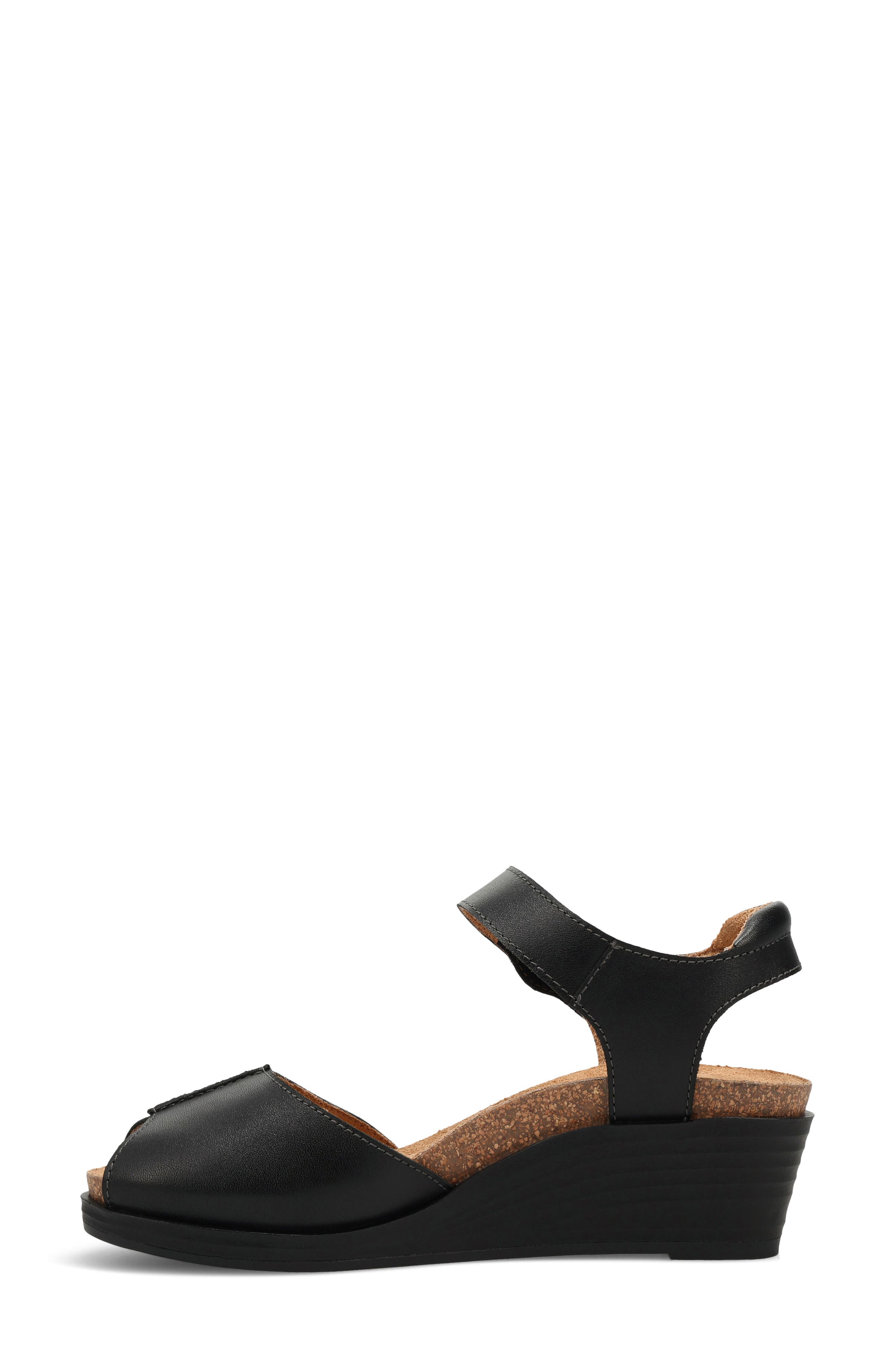 Taos Promise Ankle Strap Peep Toe Platform Wedge Sandal, Alternate, color, 